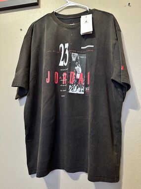 Jordan Michael Nike MVP Graphic T-Shirt Black Size L